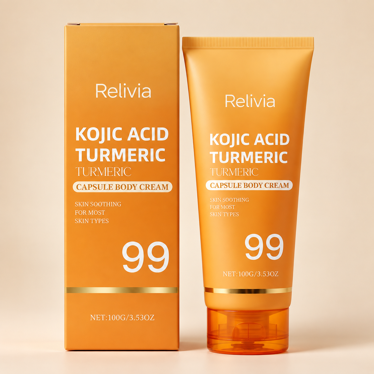 Relivia Kojic Glow Body Cream