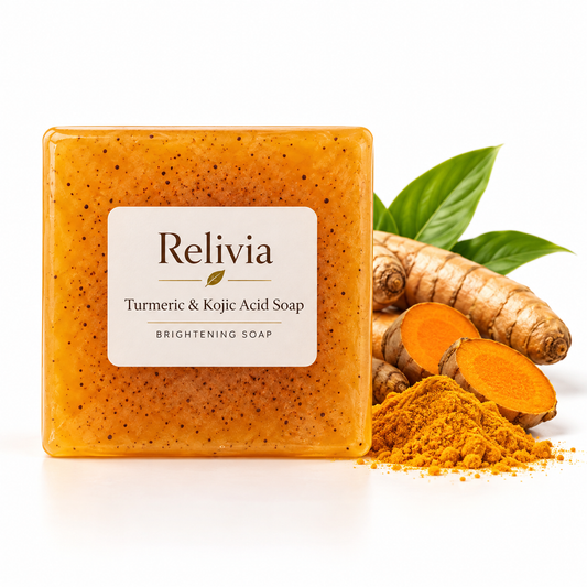 Relivia Tumeric Dark Spot Cleansing Bar
